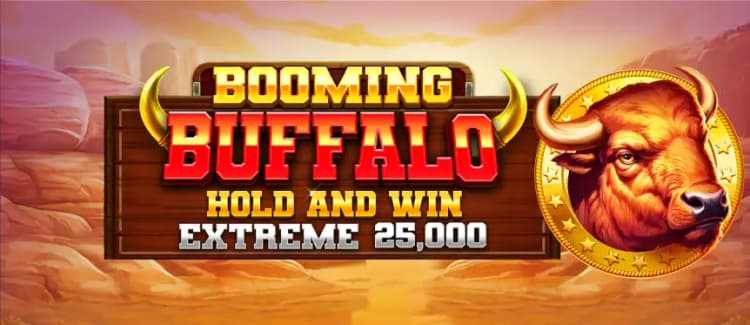 Booming Buffalo Hold and Win Extreme 25,000